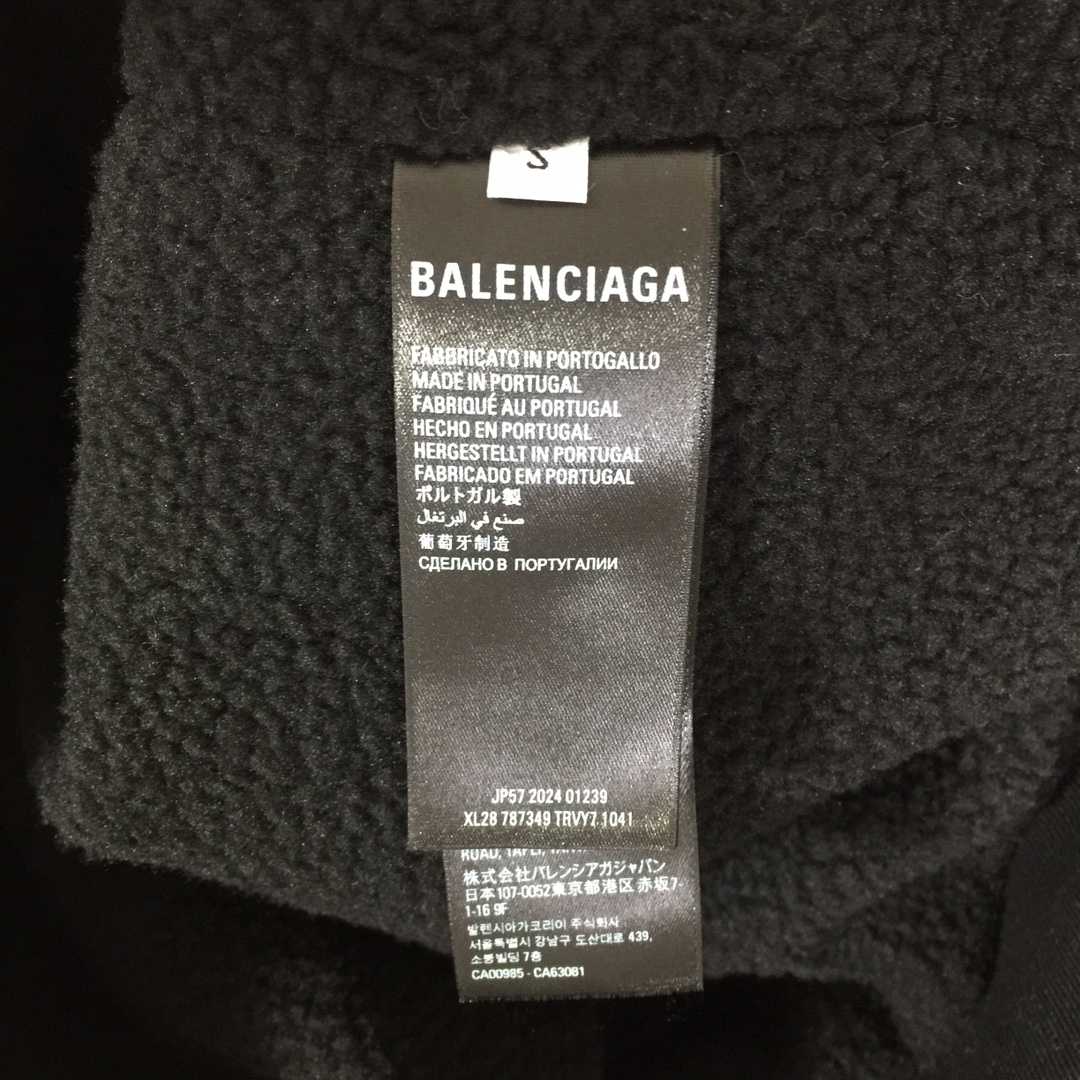 Balenciaga Ski Zip-Up Hoodie In Grey - EUR FASHION