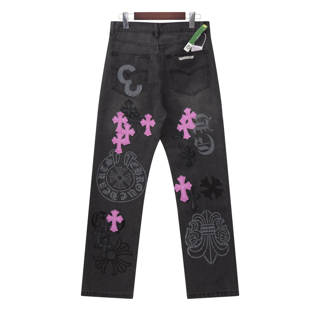 Chrome Heart Jeans - EUR FASHION