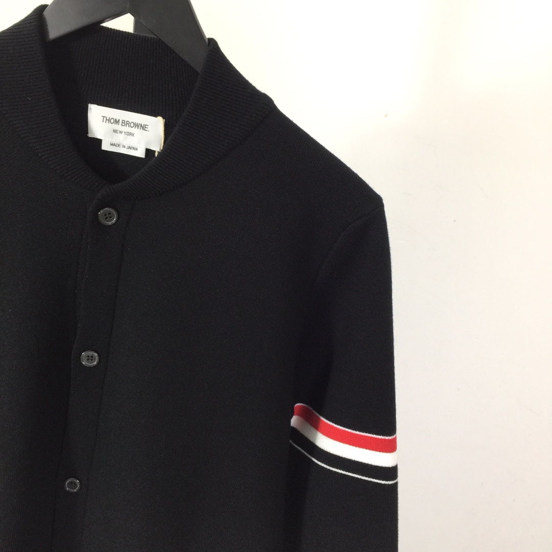 Thom Browne 4-Bar Cardigan - EUR FASHION