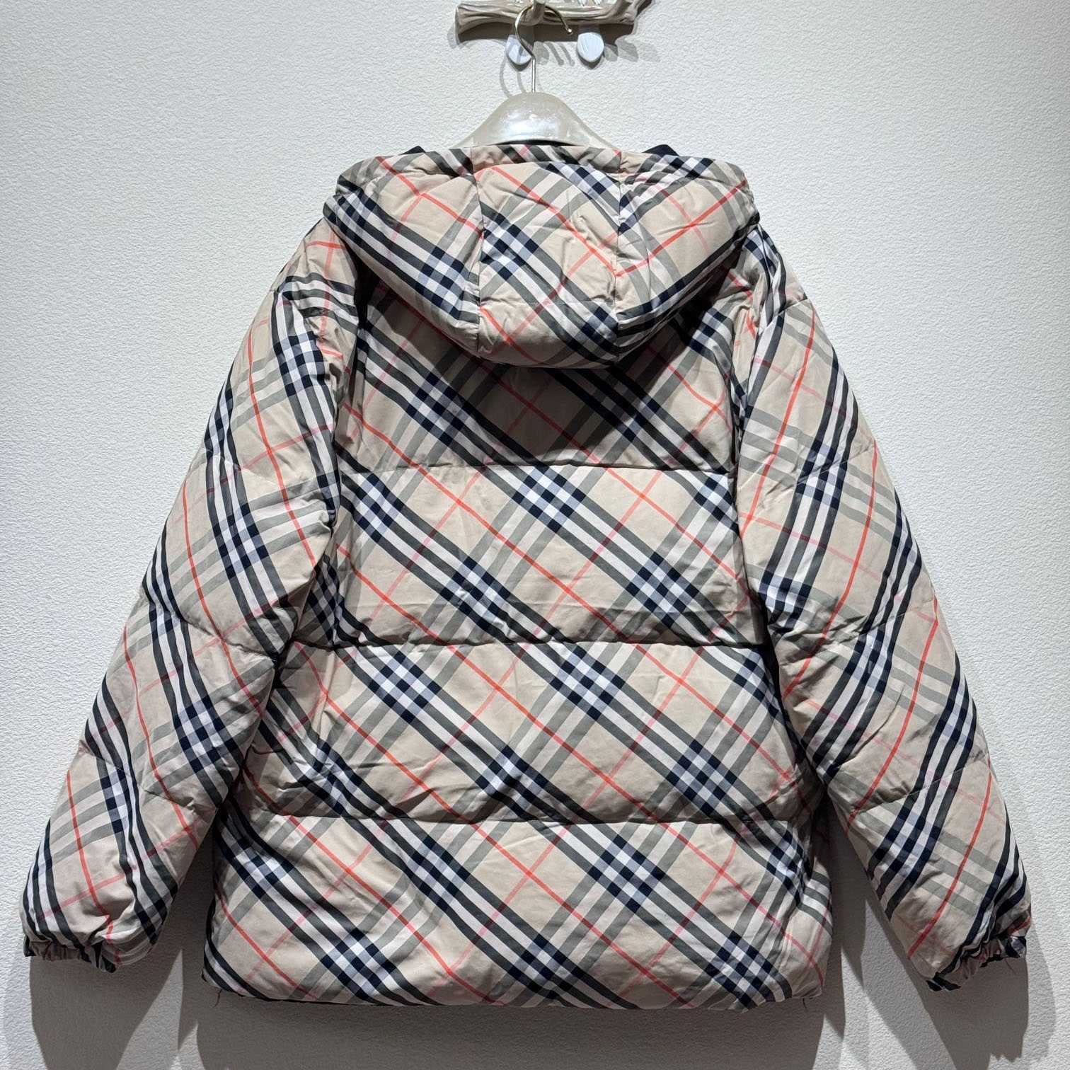 Burberry Reversible Check Puffer Jacket - EUR FASHION