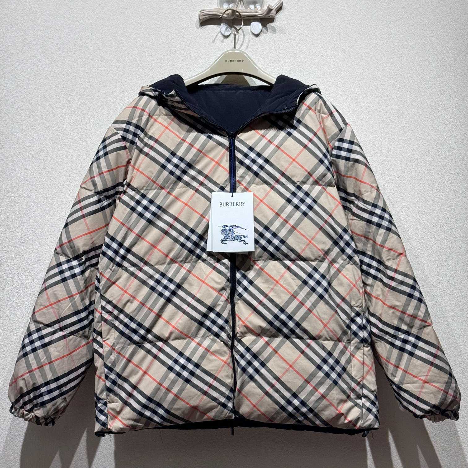 Burberry Reversible Check Puffer Jacket - EUR FASHION