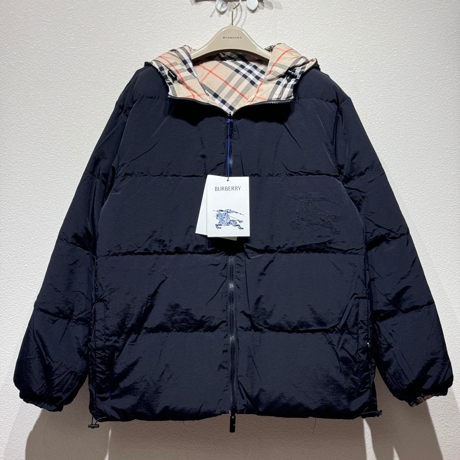 Burberry Reversible Check Puffer Jacket - EUR FASHION