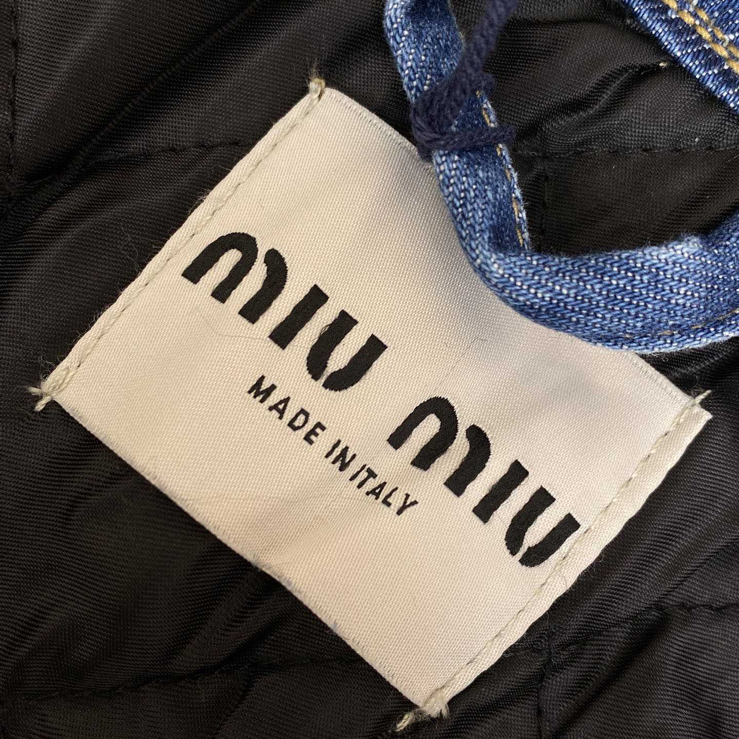 Miu Miu Denim Down Jacket - EUR FASHION