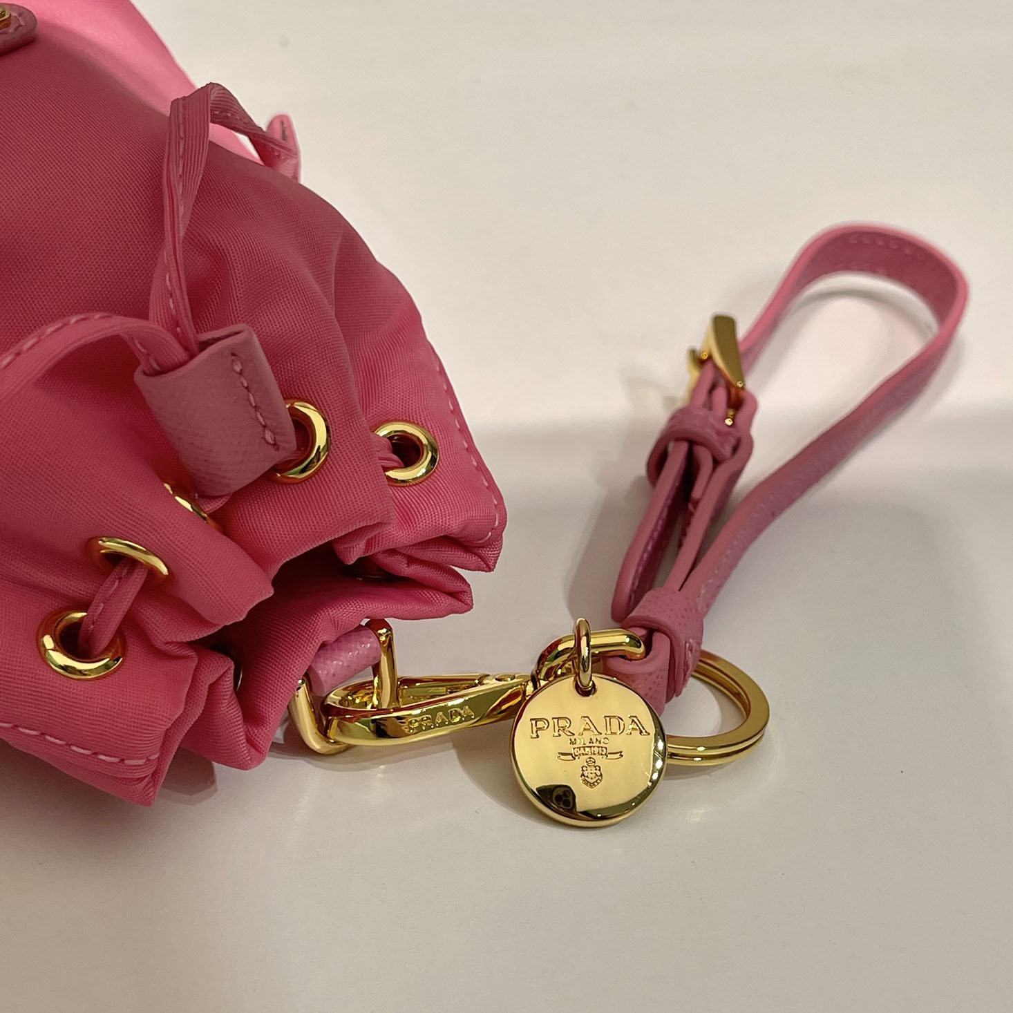 Prada Mini Icon Re-Nylon Bag Charm - EUR FASHION