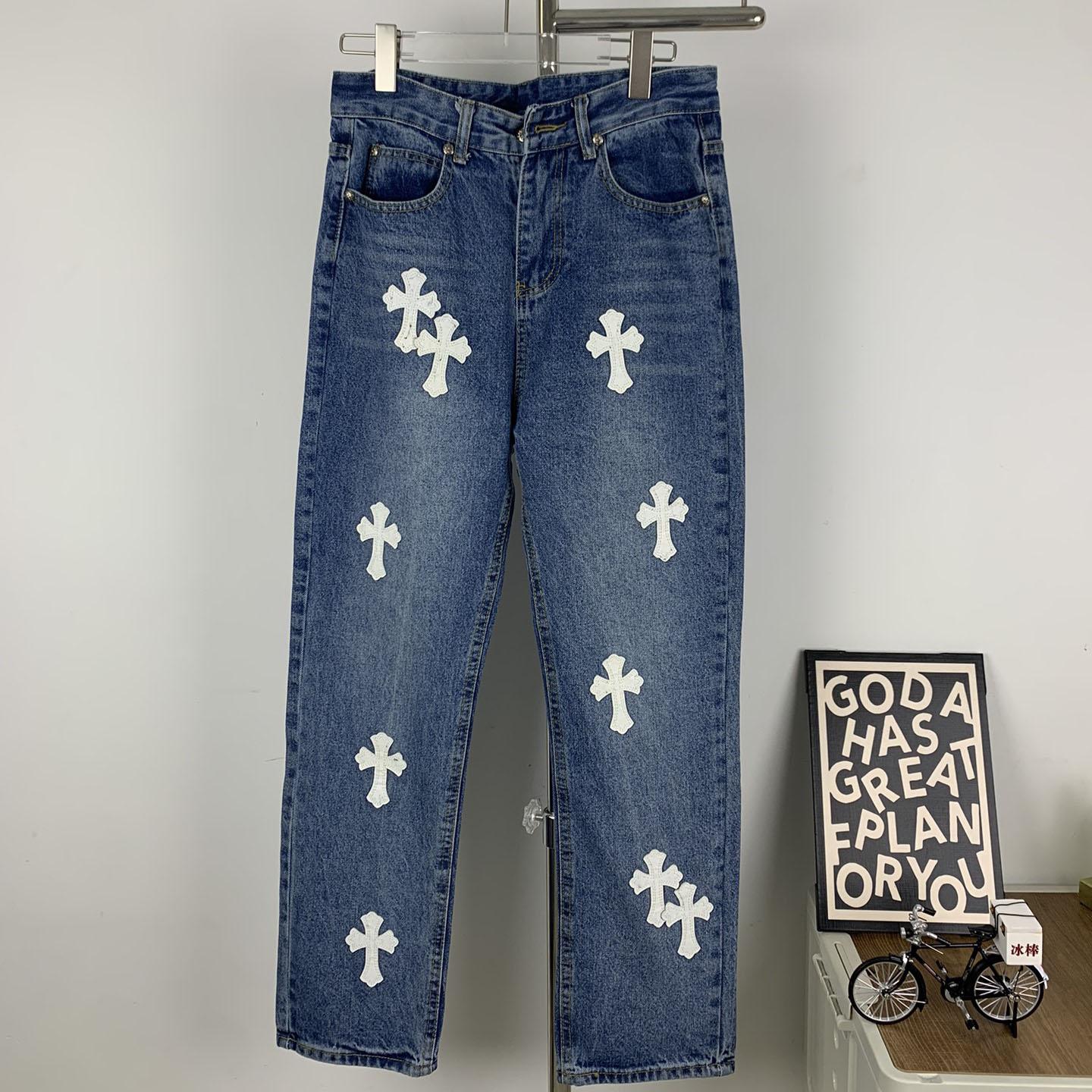 Chrome Heart Jeans - EUR FASHION