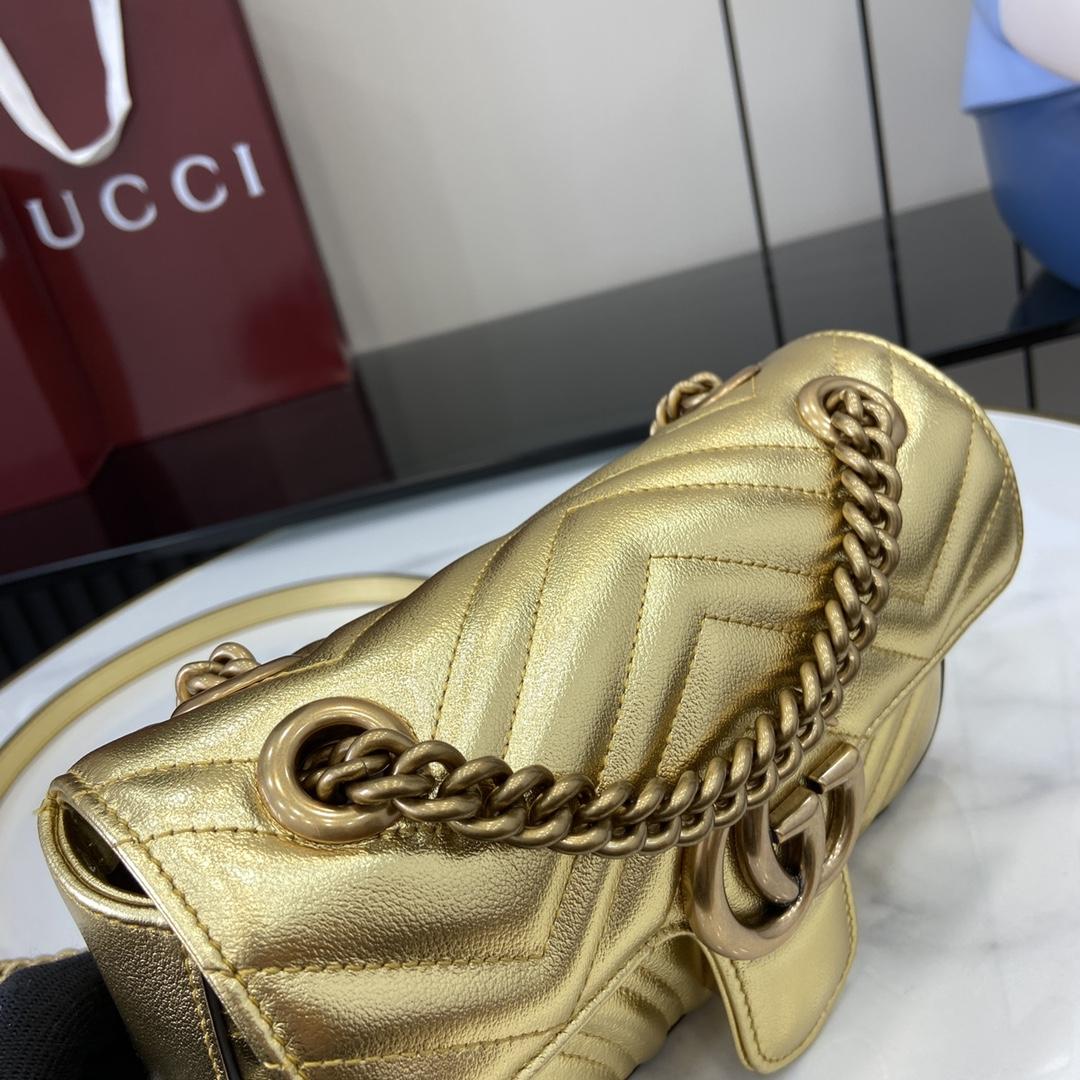 Gucci GG Marmont Mini Shoulder Bag - EUR FASHION