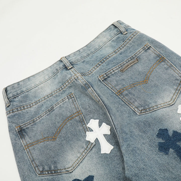 Chrome Heart Jeans - EUR FASHION