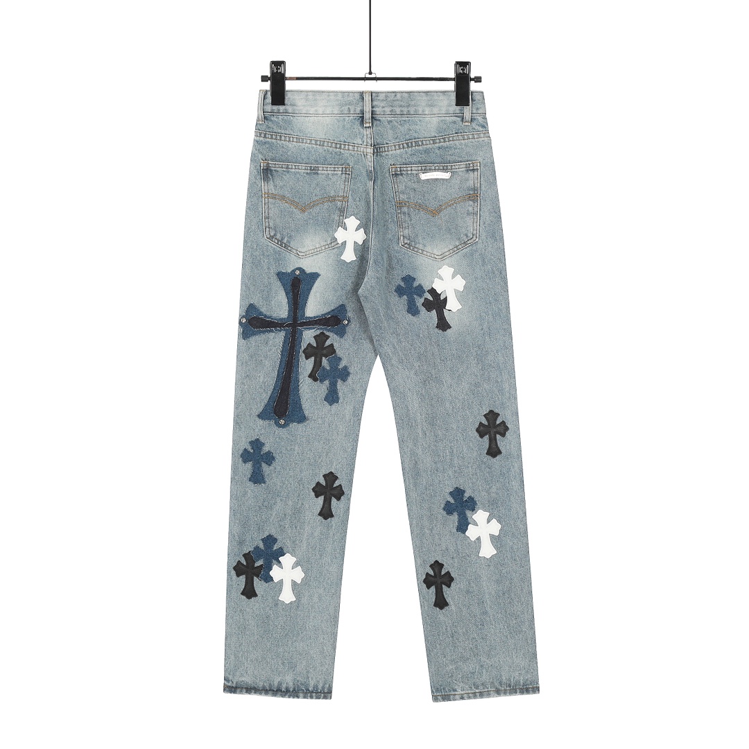 Chrome Heart Jeans - EUR FASHION