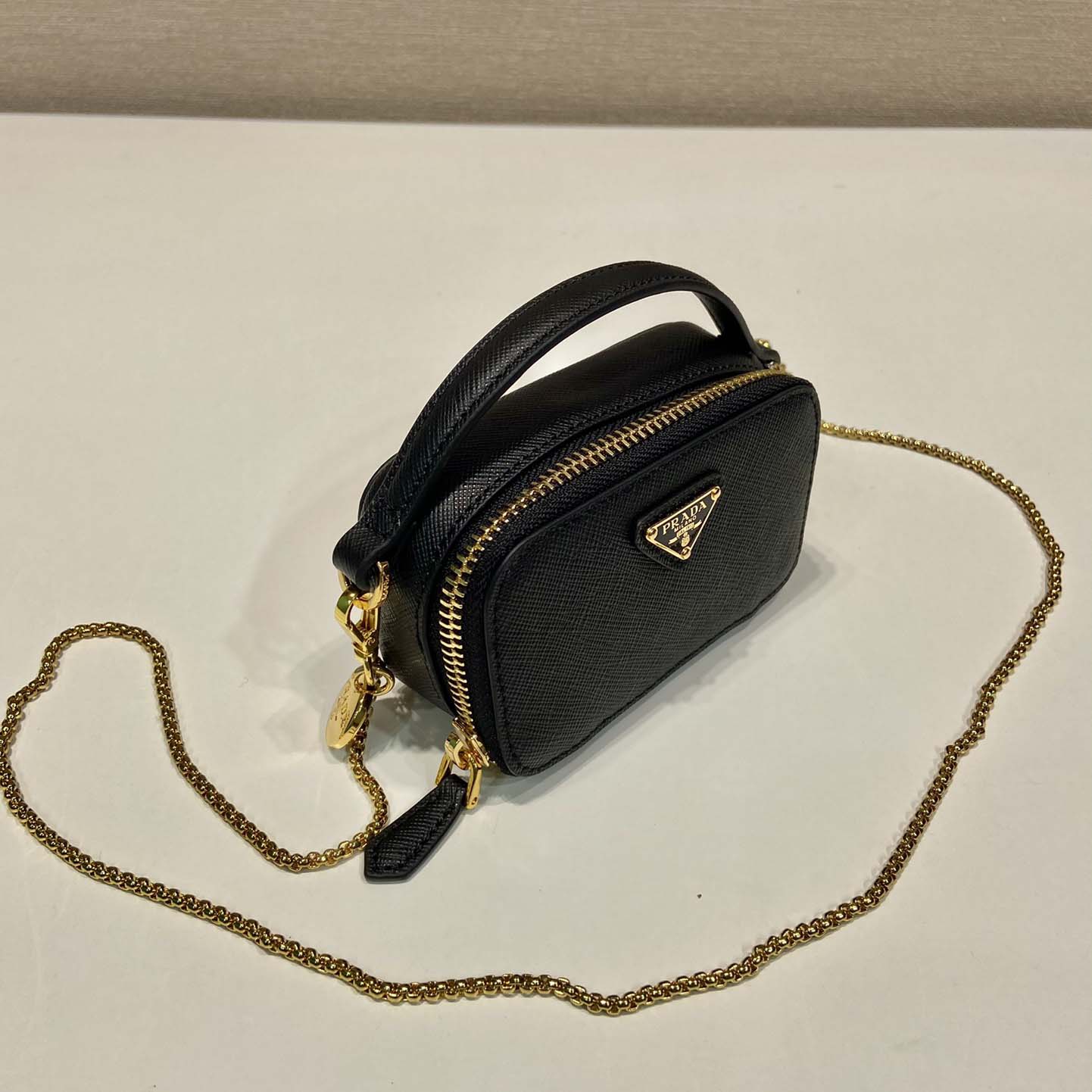 Prada Saffiano Leather Mini-pouch - EUR FASHION