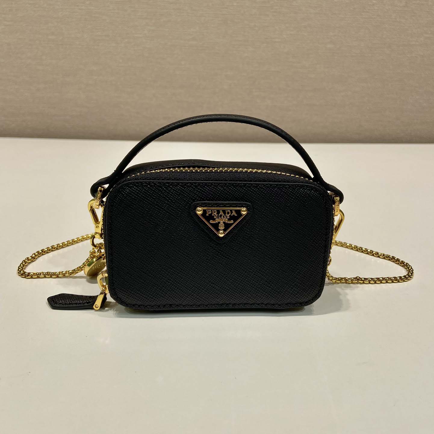 Prada Saffiano Leather Mini-pouch - EUR FASHION