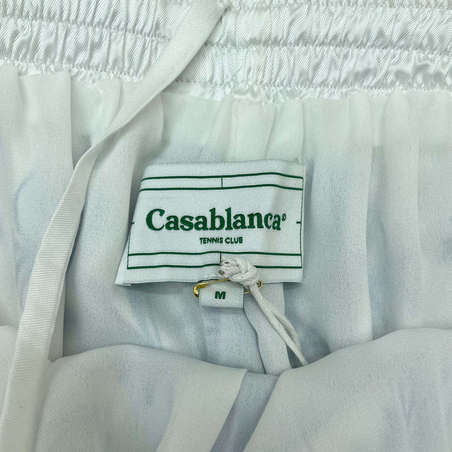 Casablanca La Déesse Du Stade Silk Shorts    CA3511 - EUR FASHION