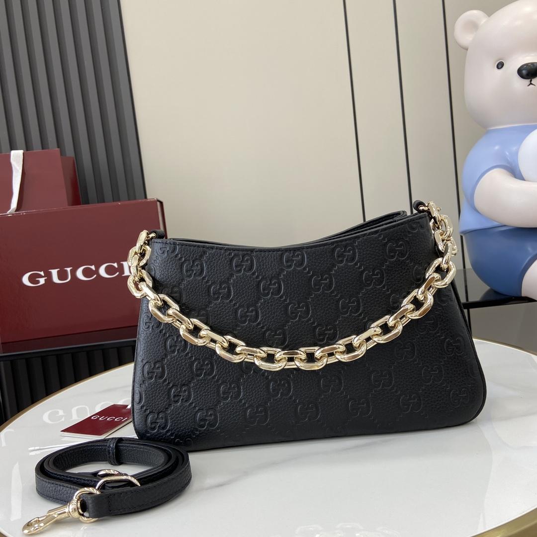 Gucci GG Emblem Mini Shoulder Bag  - EUR FASHION