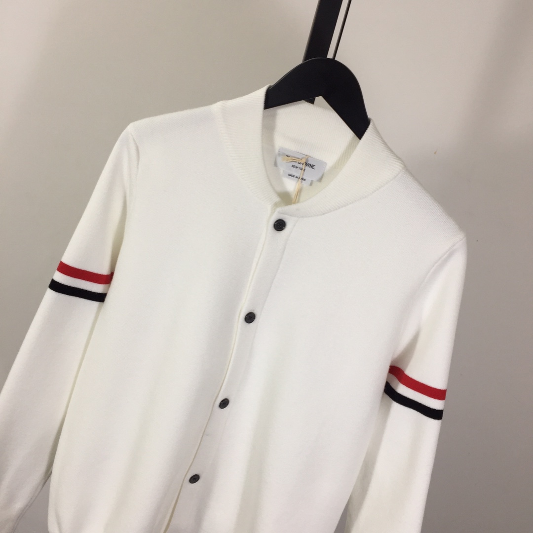 Thom Browne 4-Bar Cardigan - EUR FASHION