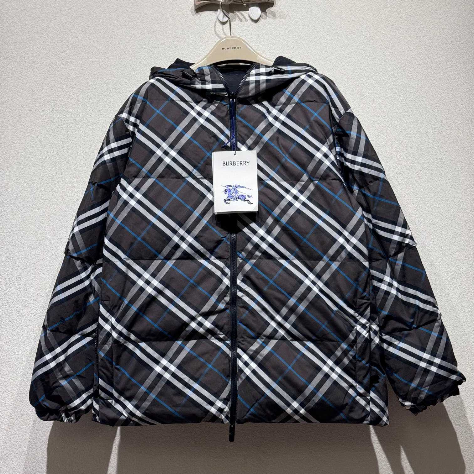 Burberry Reversible Check Puffer Jacket - EUR FASHION