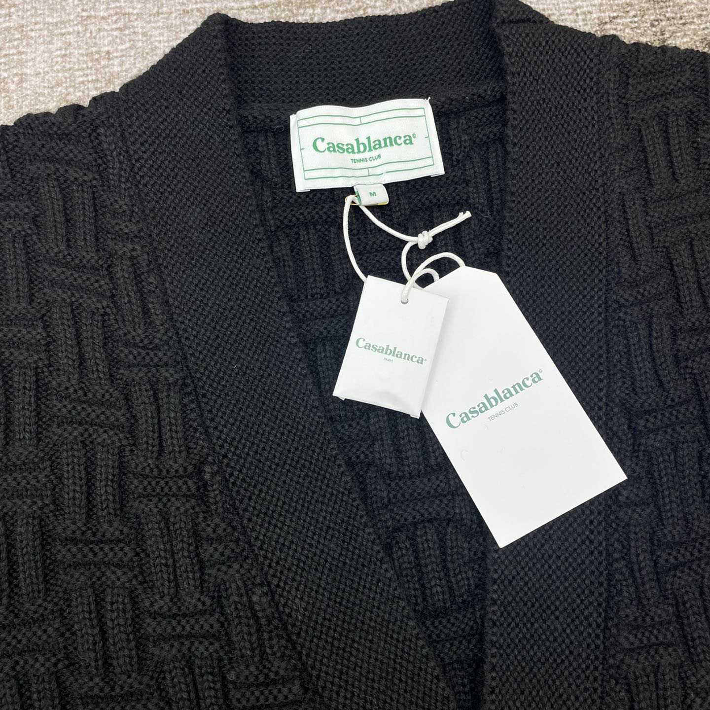 Casablanca Column Stitch Cardigan     D0083 - EUR FASHION