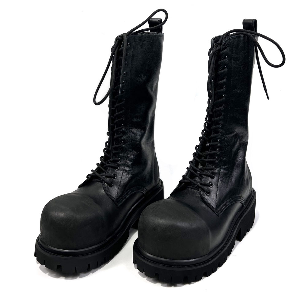 Balenciaga Stomper Boot In Black - EUR FASHION