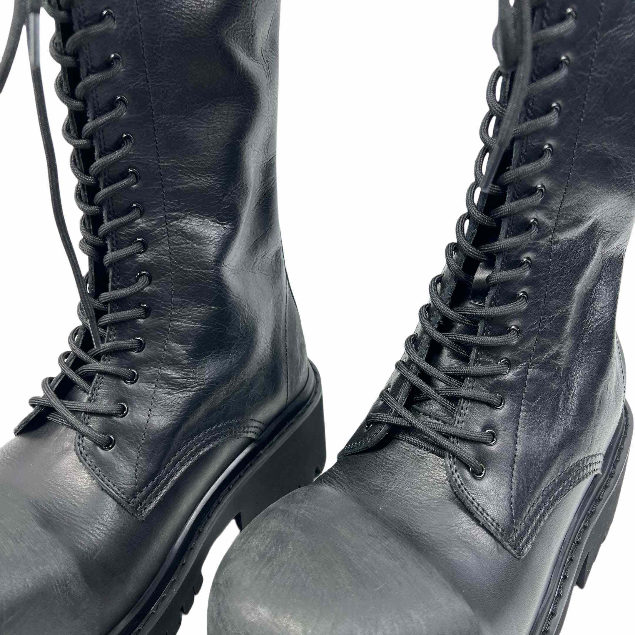 Balenciaga Stomper Boot In Black - EUR FASHION