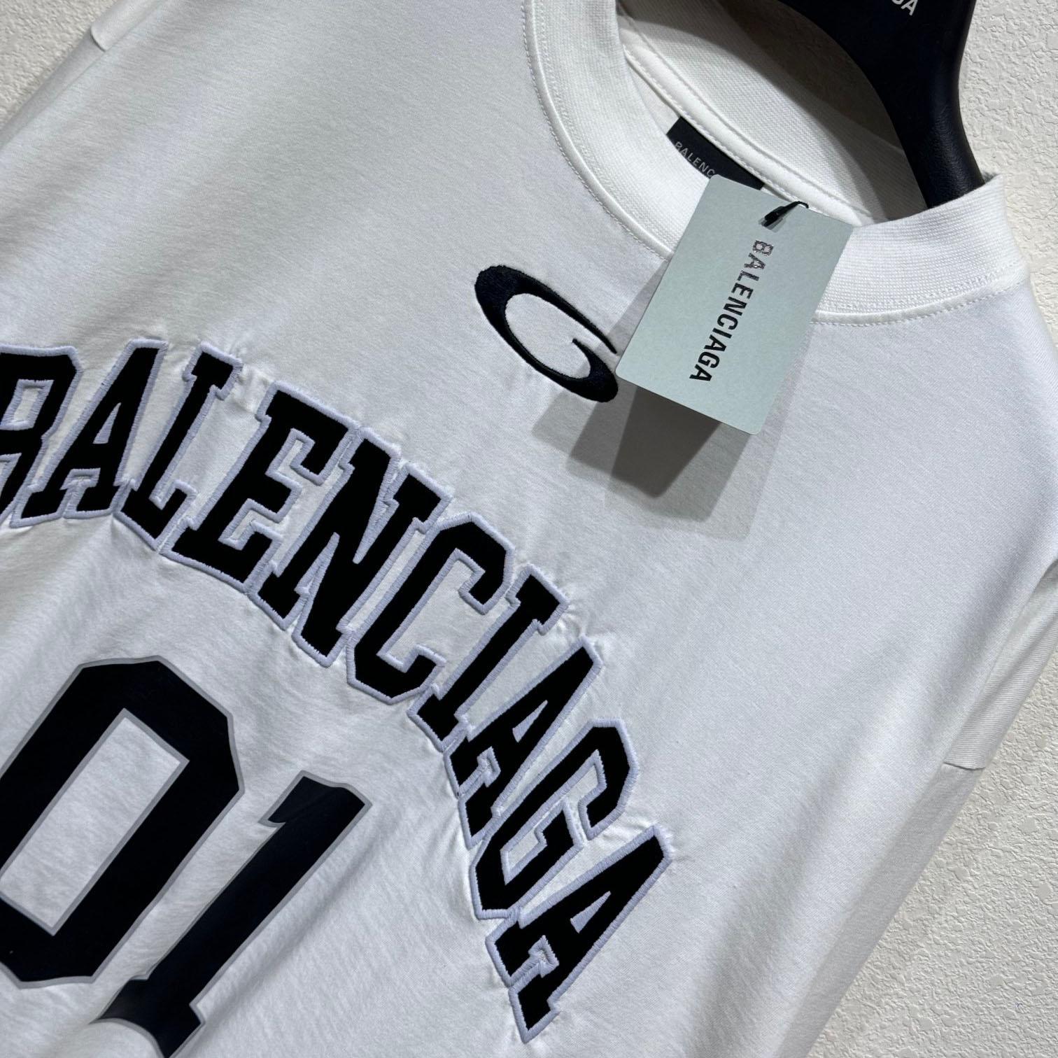 Balenciaga Basketball Series  Long Sleeve Tee - EUR FASHION