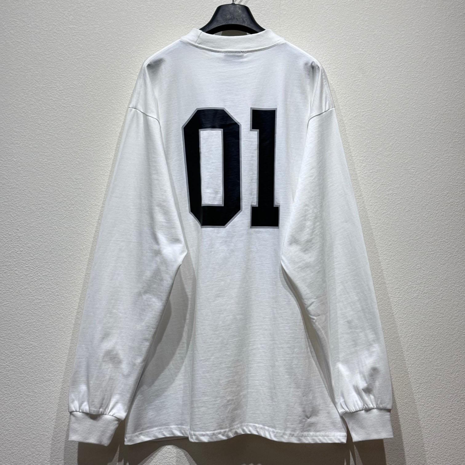 Balenciaga Basketball Series  Long Sleeve Tee - EUR FASHION