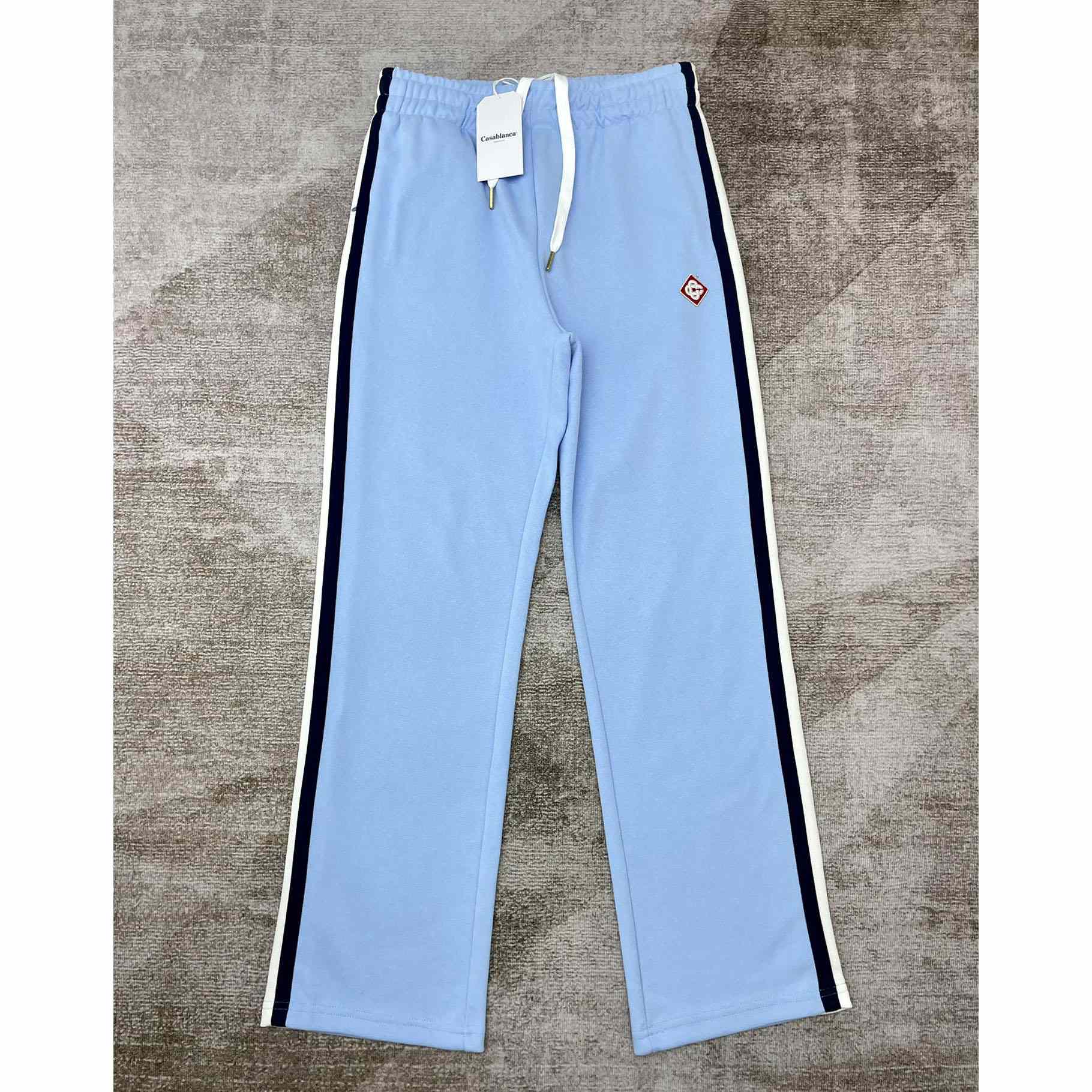 Casablanca Blue Striped Track Pants  c881 - EUR FASHION