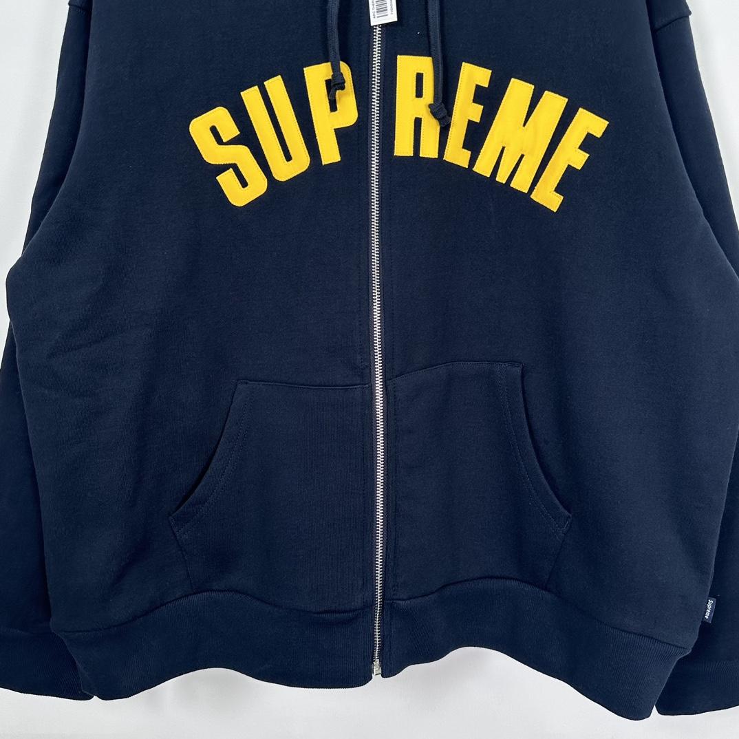 Supreme Arc Thermal Zip Up Hooded Sweatshirt - EUR FASHION