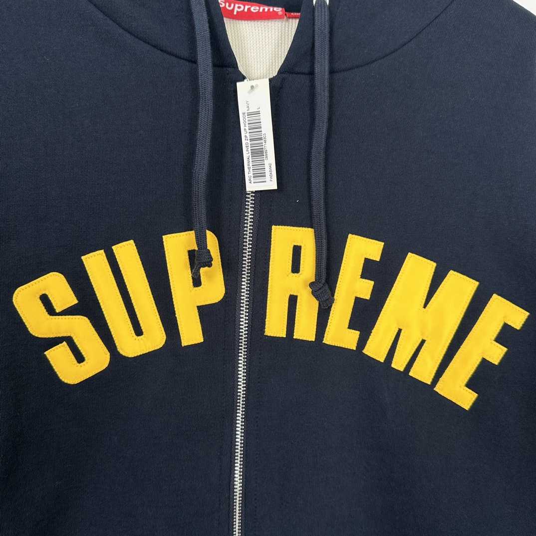 Supreme Arc Thermal Zip Up Hooded Sweatshirt - EUR FASHION