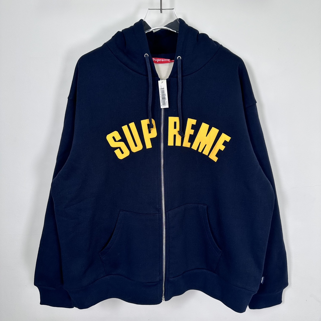 Supreme Arc Thermal Zip Up Hooded Sweatshirt - EUR FASHION