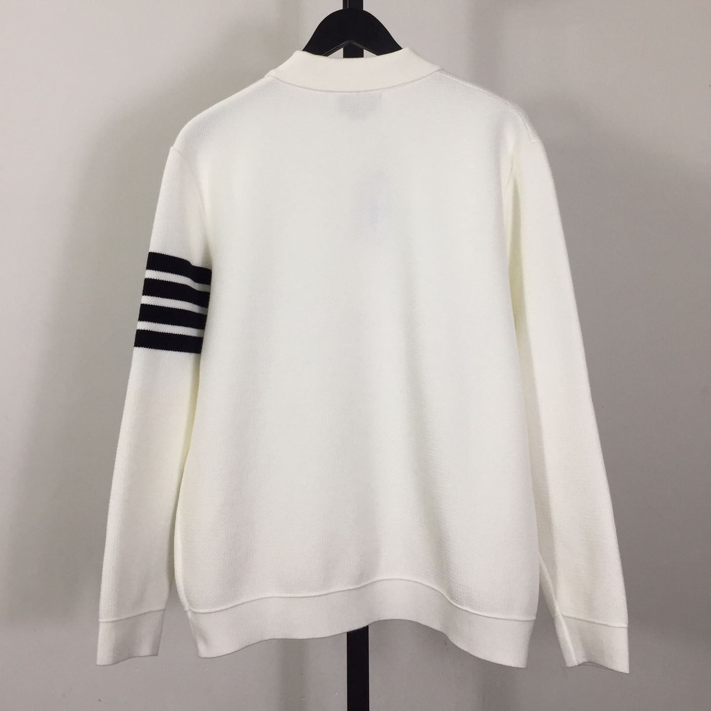 Thom Browne 4-Bar Knit Cardigan - EUR FASHION