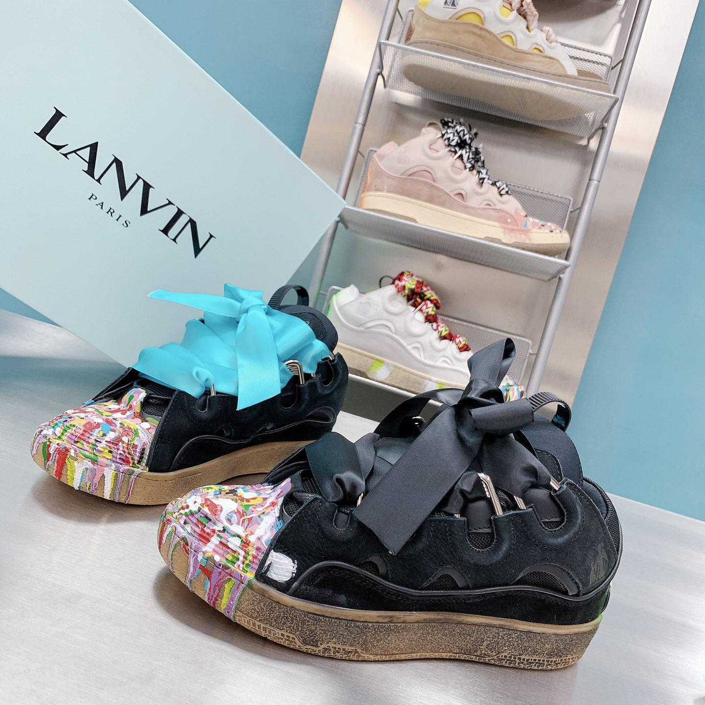 Lanvin Gallery Dept. x Lanvin Curb Sneakers - EUR FASHION