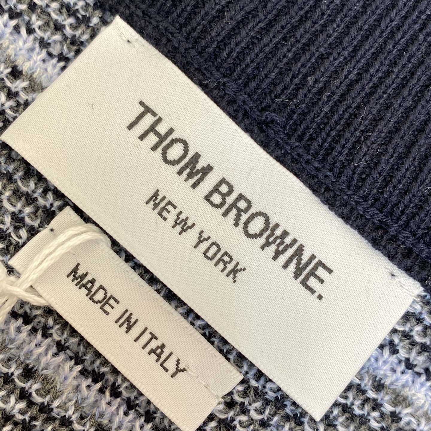 Thom Browne Crew-neck Tweed Bomber Jacket - EUR FASHION