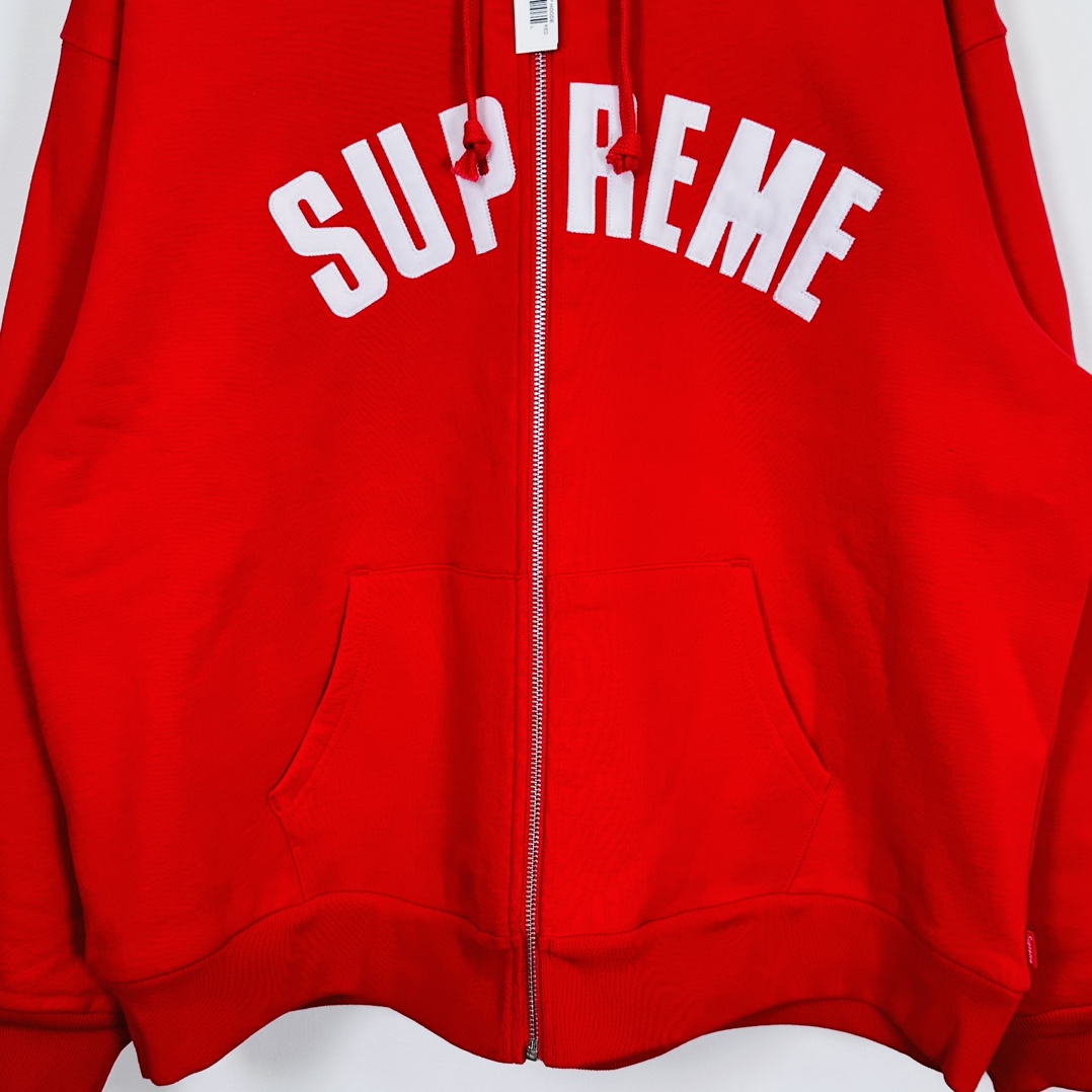 Supreme Arc Thermal Zip Up Hooded Sweatshirt - EUR FASHION