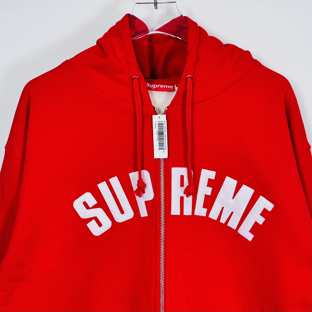 Supreme Arc Thermal Zip Up Hooded Sweatshirt - EUR FASHION