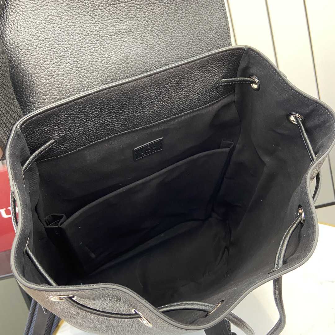 Gucci Large Backpack With Web - EUR FASHION