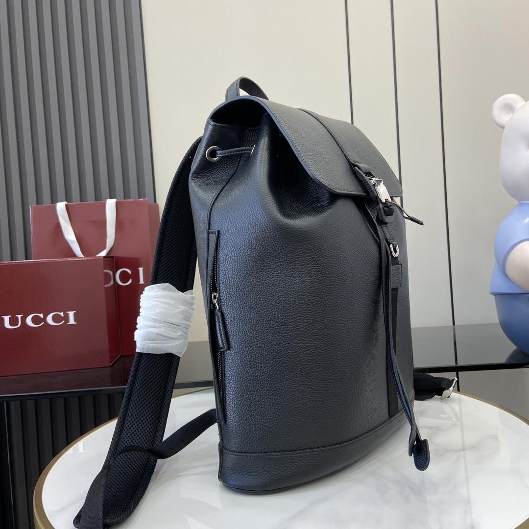 Gucci Large Backpack With Web - EUR FASHION