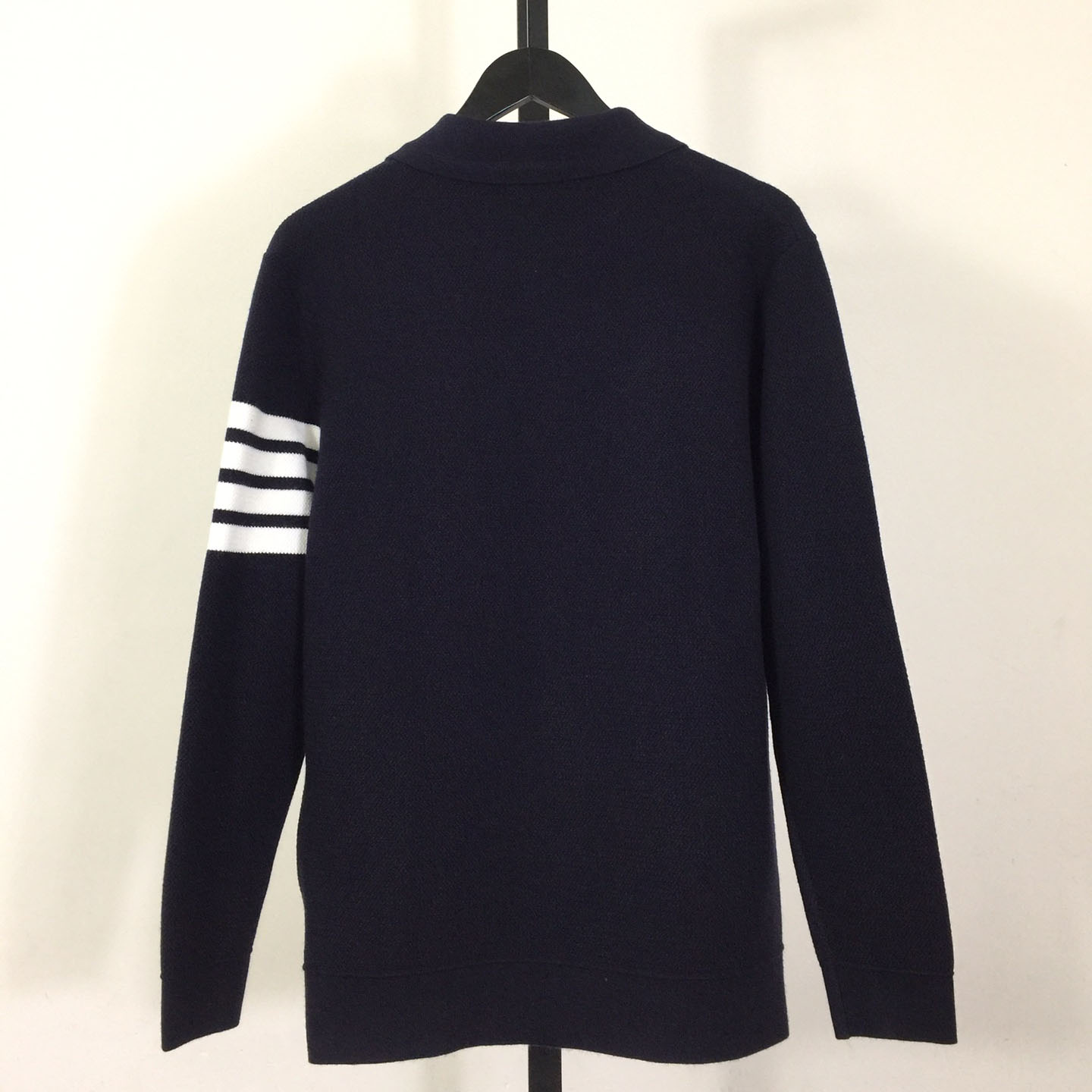 Thom Browne 4-Bar Knit Cardigan - EUR FASHION