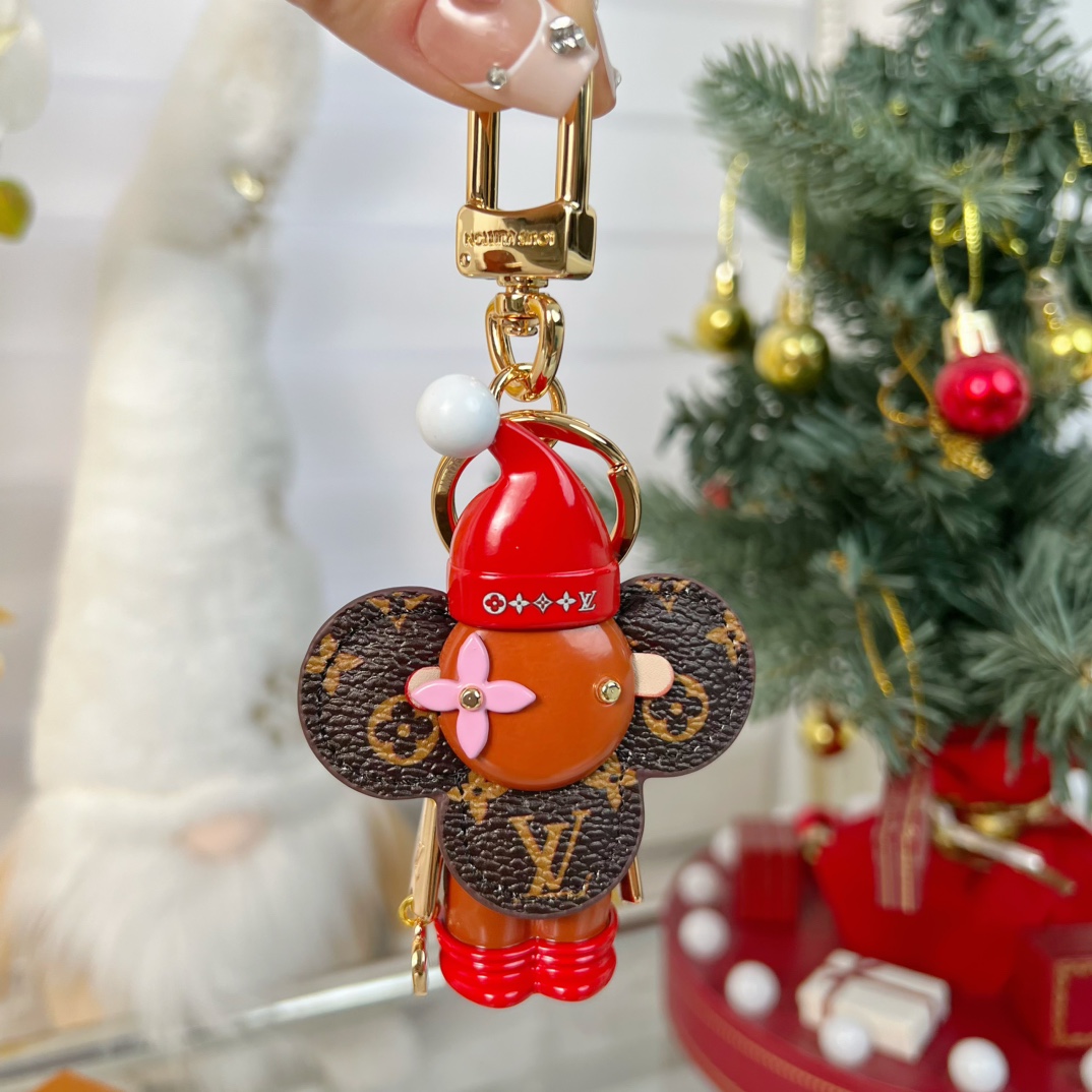 Louis Vuitton Vivienne Xmas Bag Charm And Key Holder   - EUR FASHION