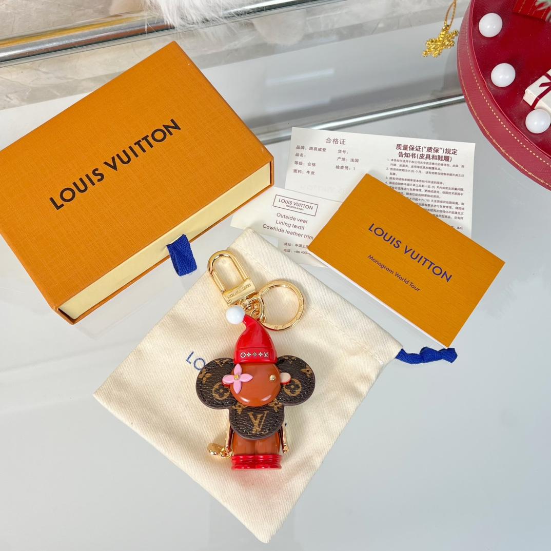 Louis Vuitton Vivienne Xmas Bag Charm And Key Holder   - EUR FASHION