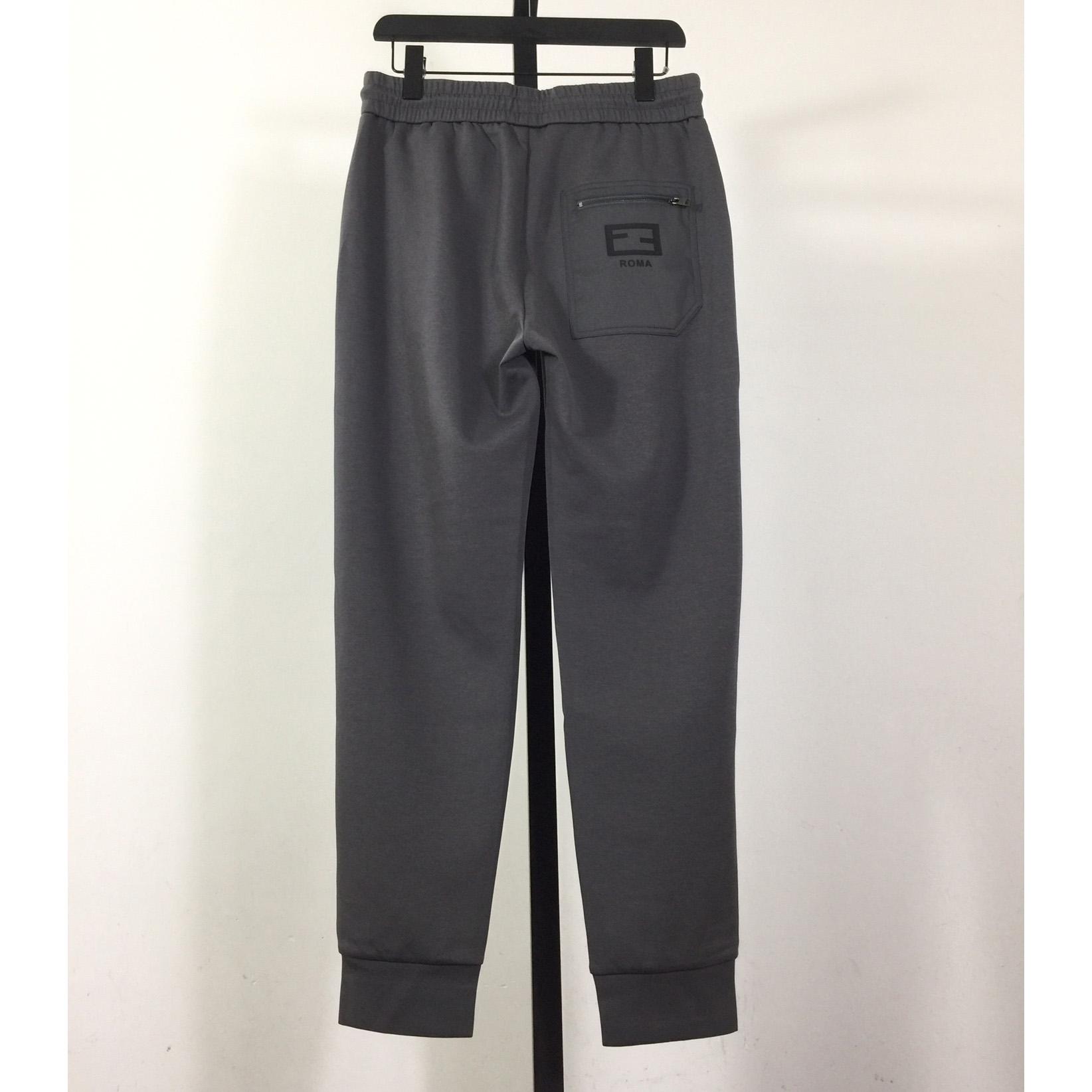 Fendi Cotton Sweatpant - EUR FASHION