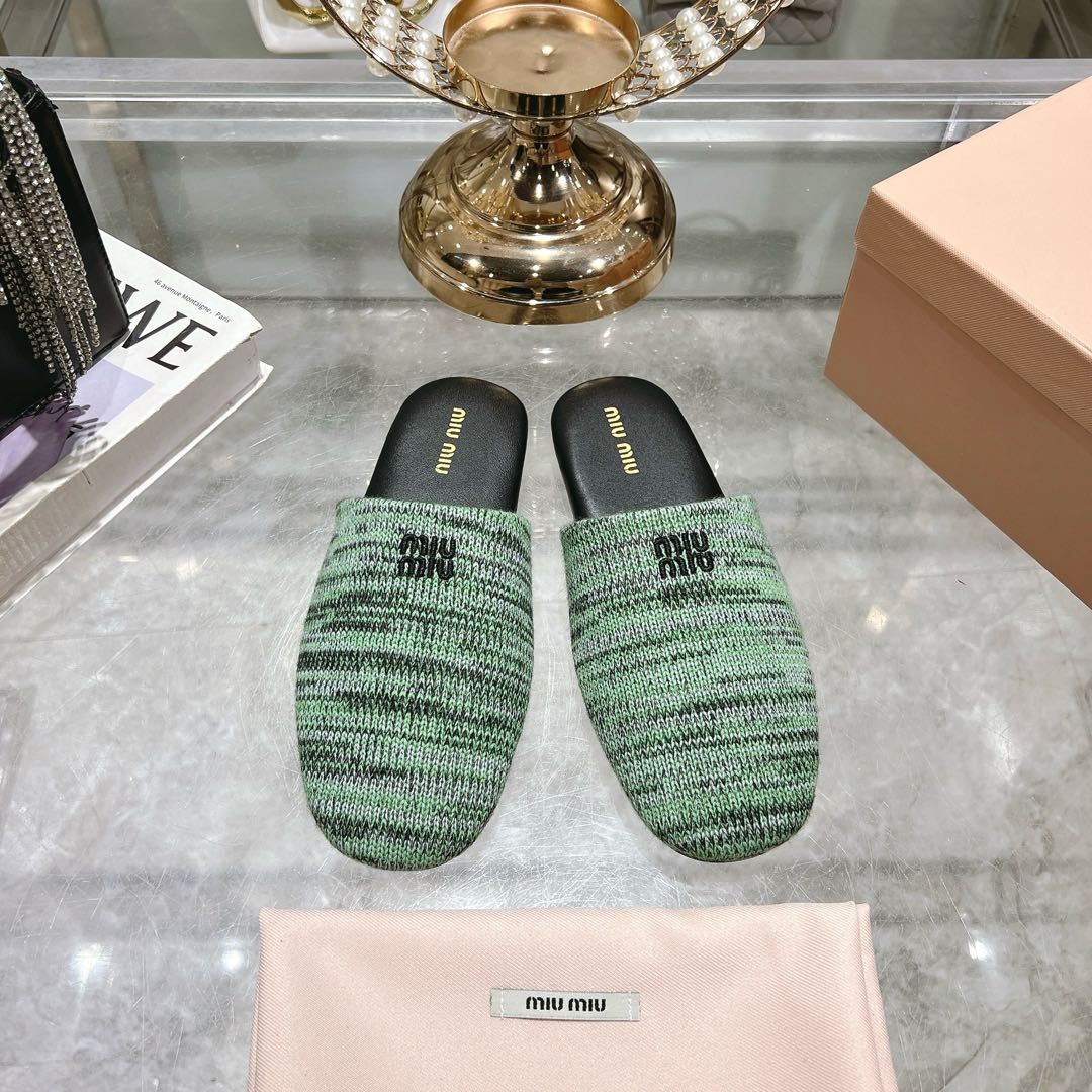 Miu Miu Wool slippers - EUR FASHION