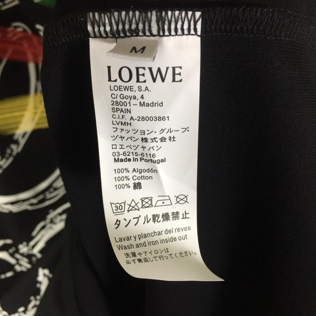 Loewe Loose Fit T-shirt In Cotton - EUR FASHION