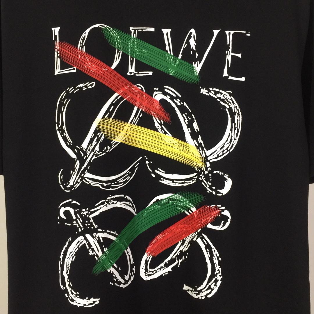 Loewe Loose Fit T-shirt In Cotton - EUR FASHION