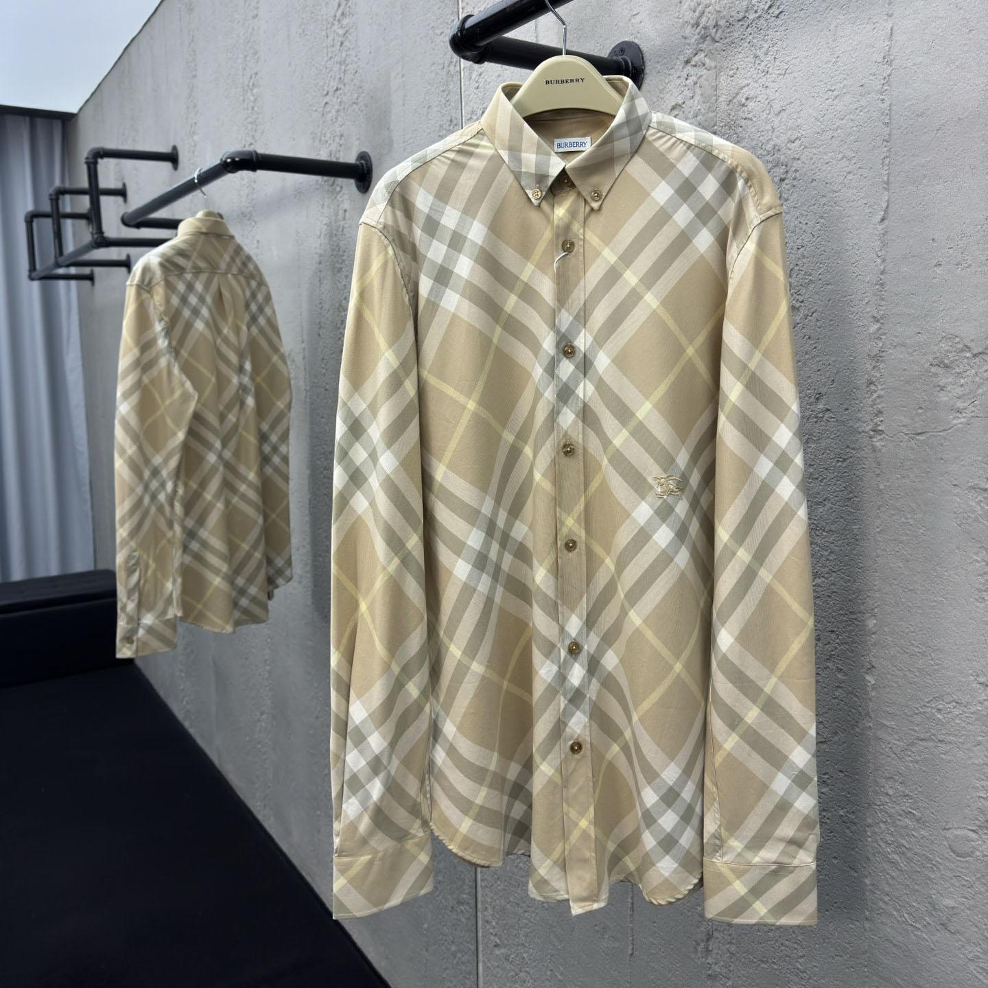 Burberry Vintage-check Cotton Shirt - EUR FASHION