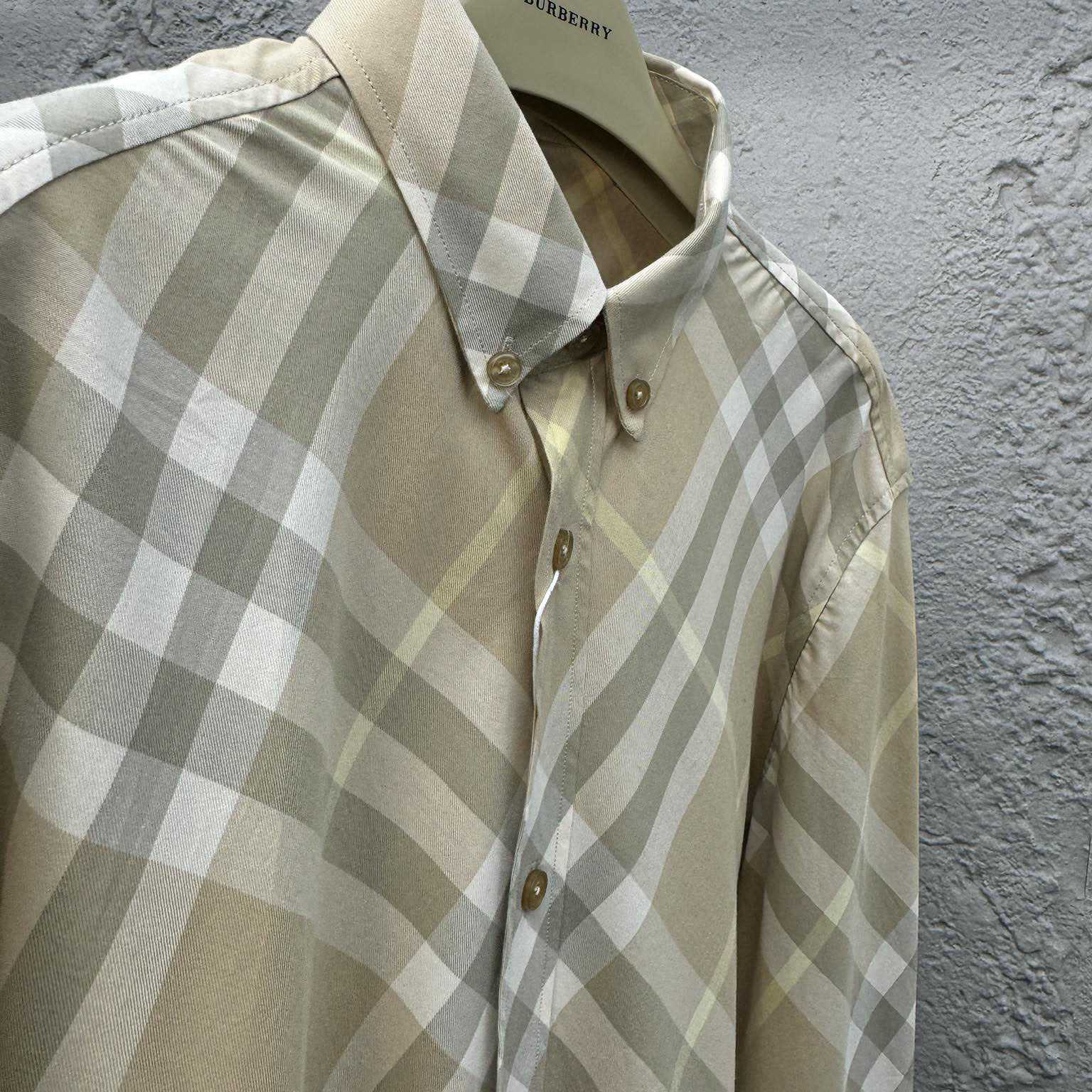 Burberry Vintage-check Cotton Shirt - EUR FASHION