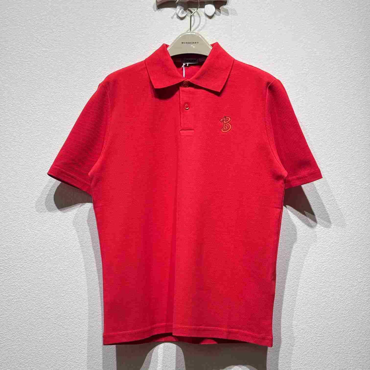 Burberry Cotton Polo Shirt - EUR FASHION