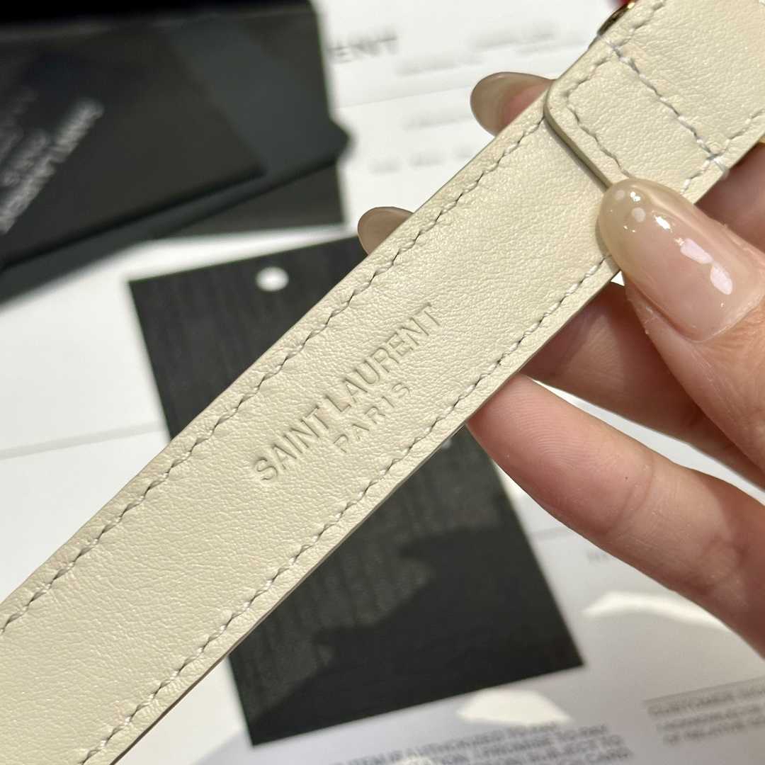 Saint Laurent Leather Belt     - EUR FASHION