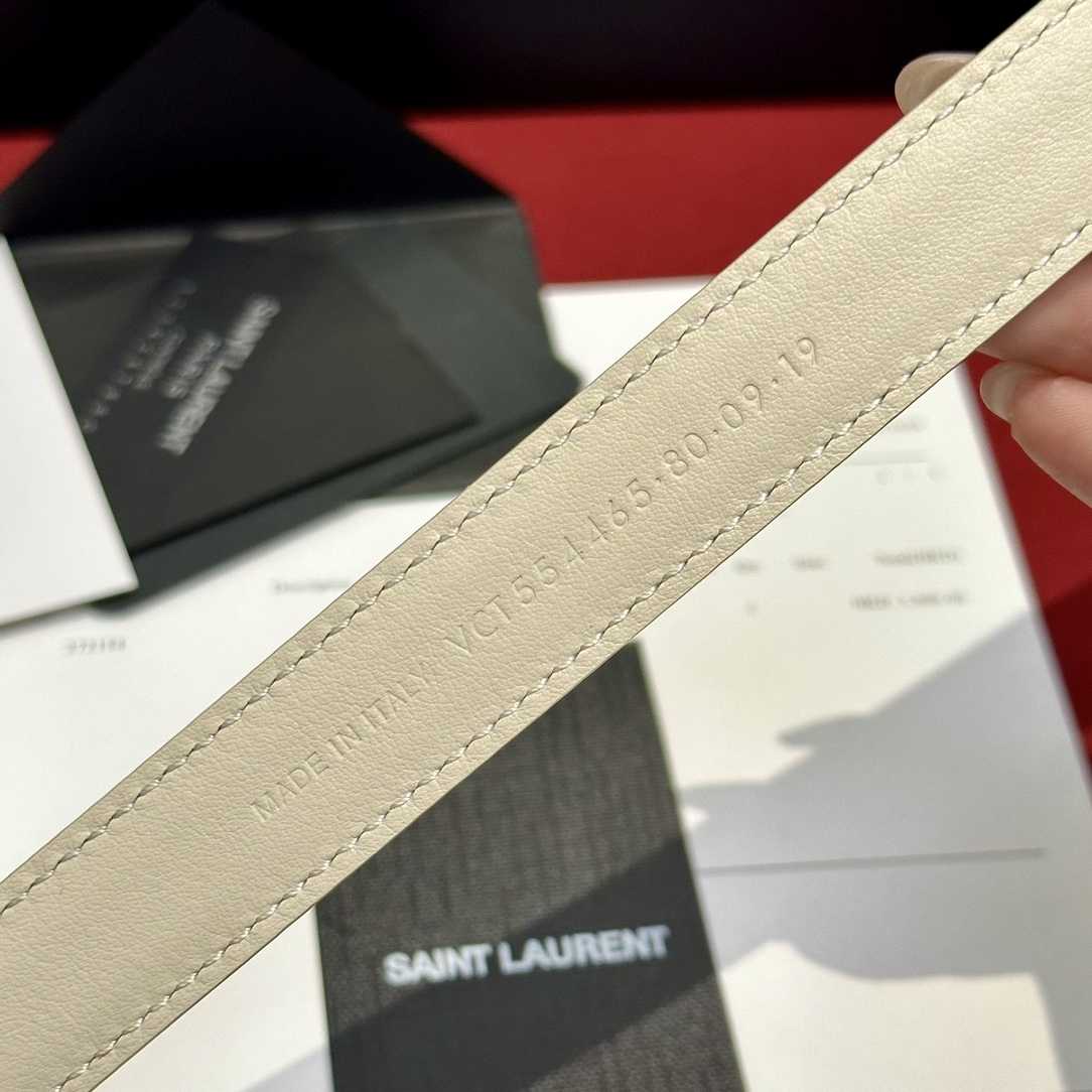 Saint Laurent Leather Belt     - EUR FASHION