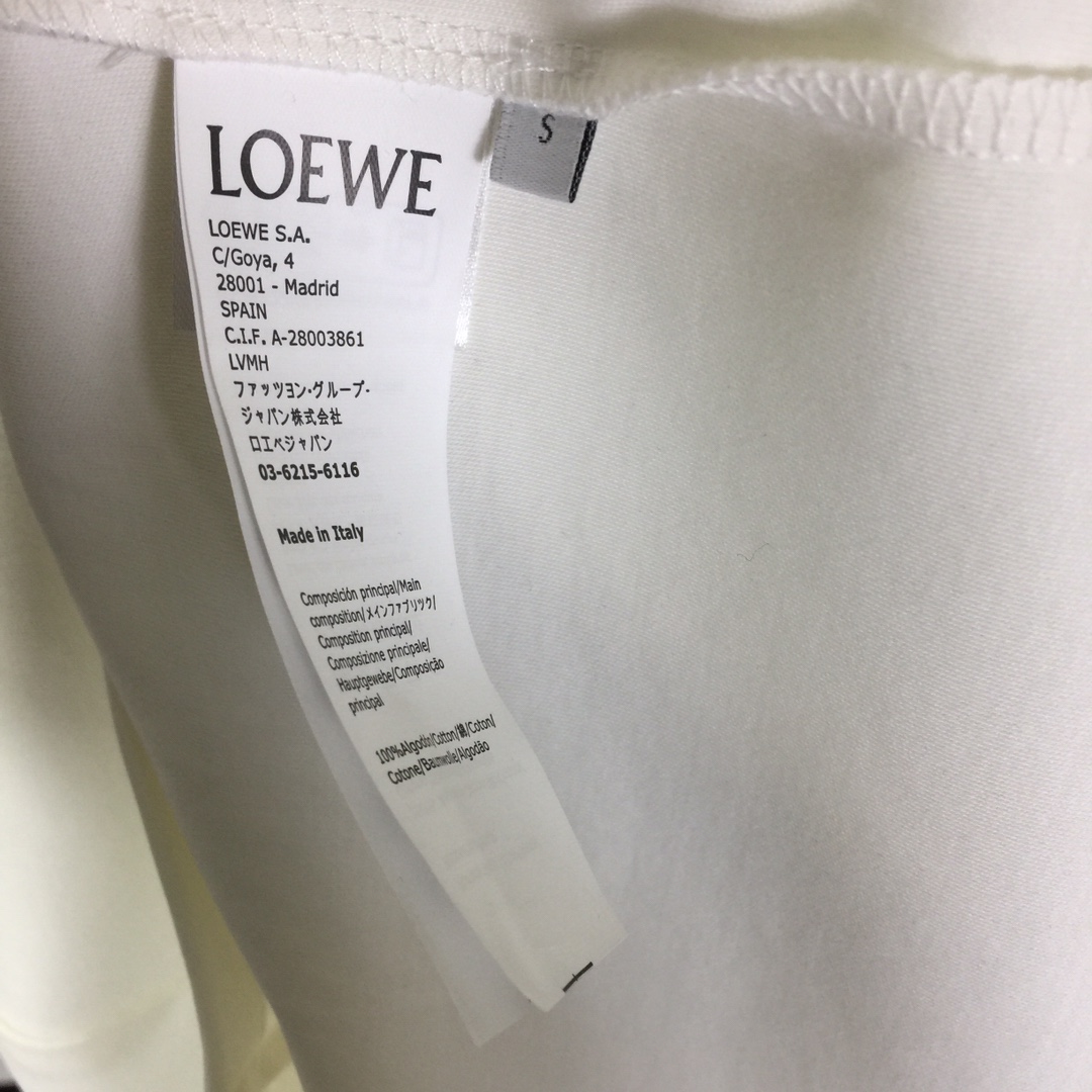 Loewe Relaxed Fit T-shirt In Cotton - EUR FASHION