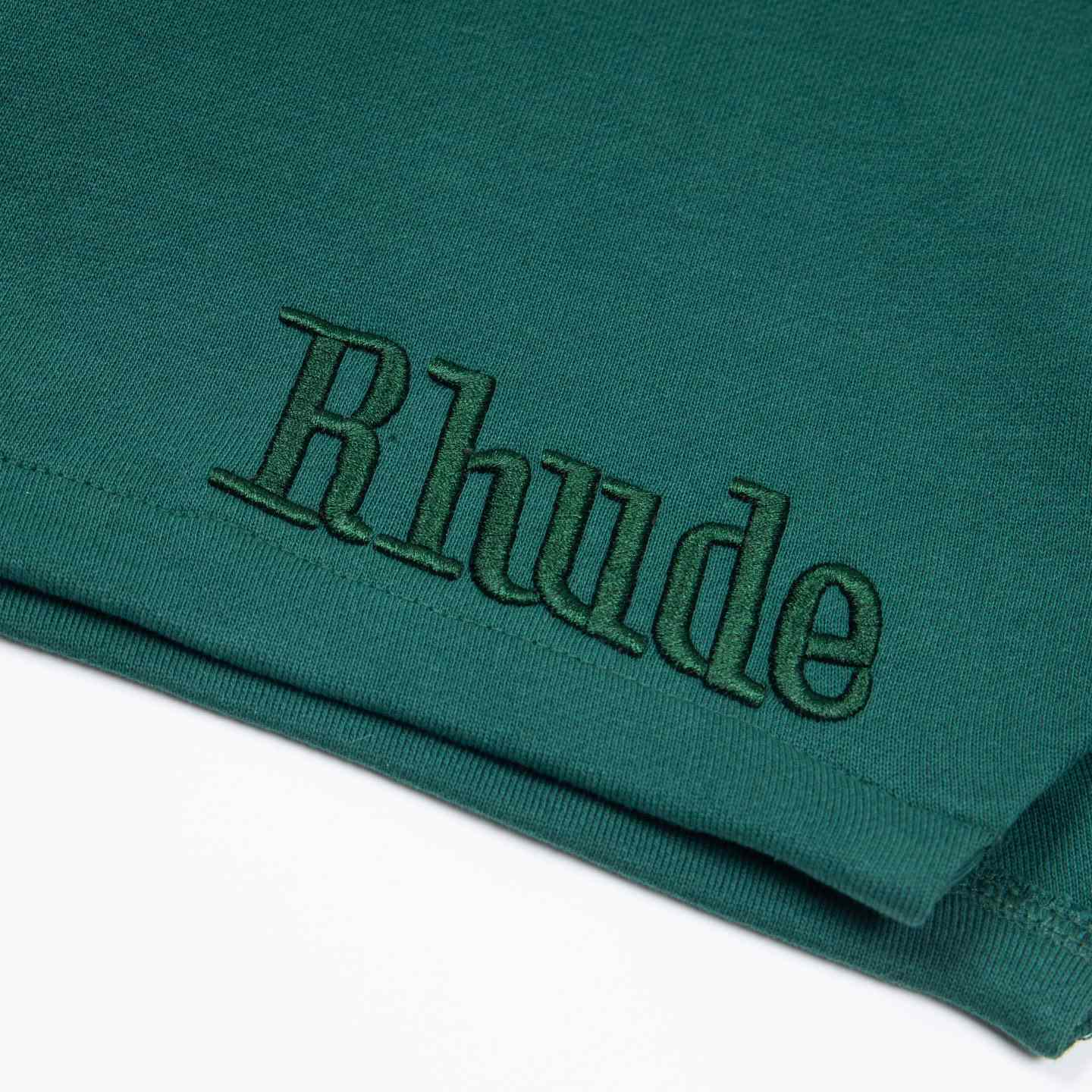 Rhude Embroidered Twill Logo Short - EUR FASHION