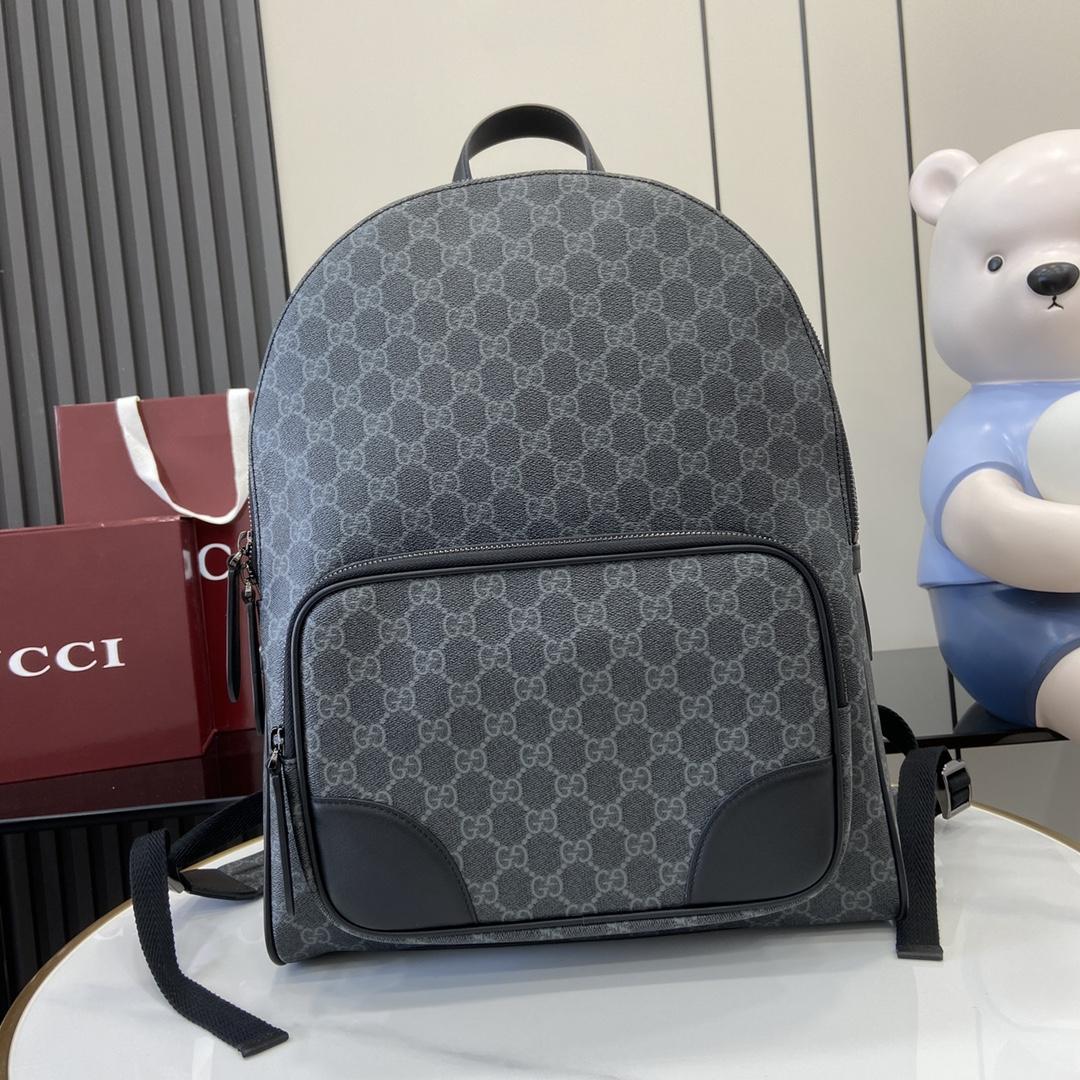 Gucci GG Emblem Medium Backpack  - EUR FASHION