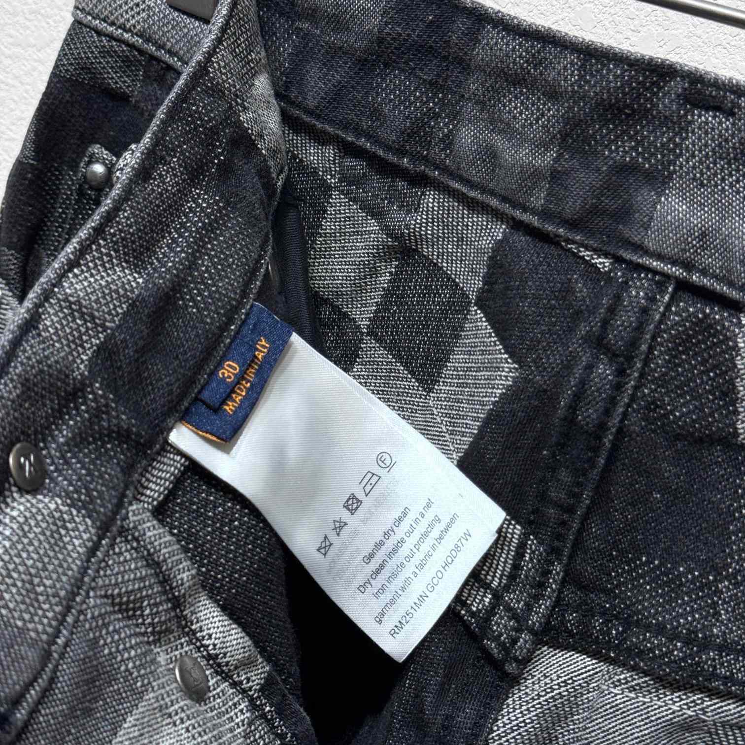 Louis Vuitton Damoflage Skate Denim  1AHEBQ - EUR FASHION